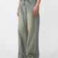 Ozzy Relaxed Pleated Jeans