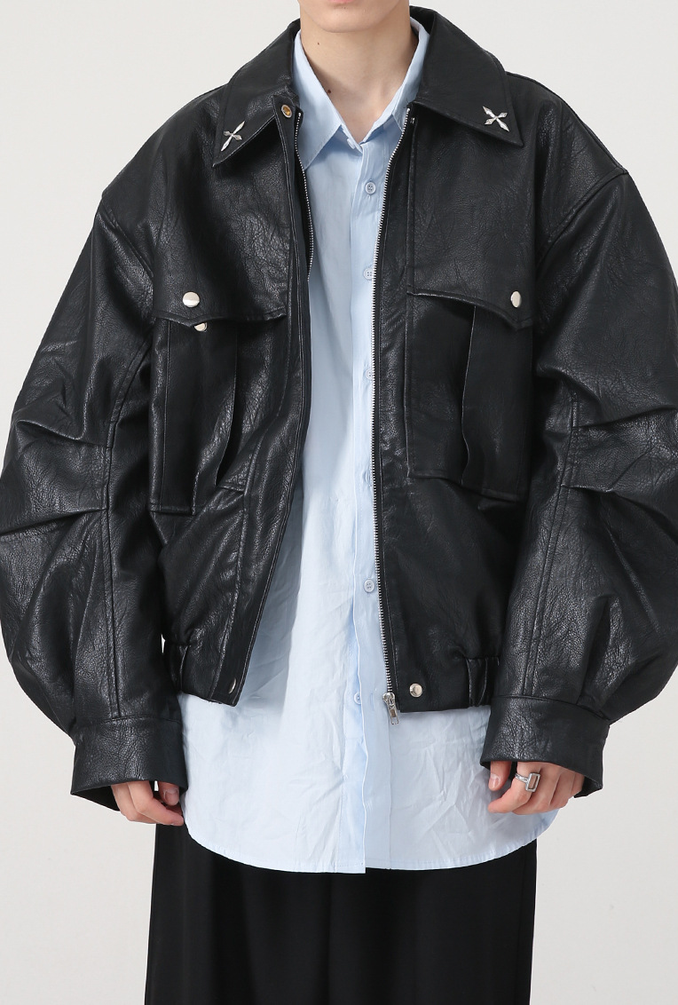 Trevor Leather Jacket