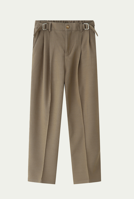 David Pleated Trousers